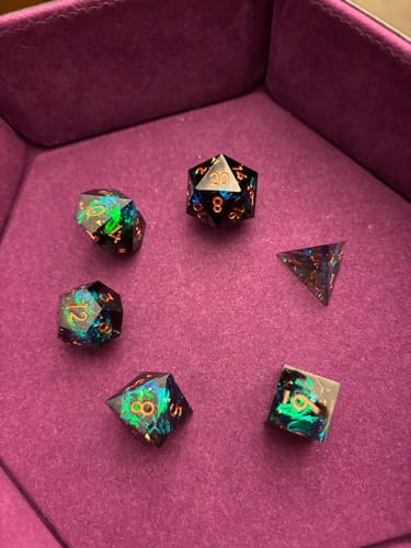 Customer photo review of VHS Dice: Starstorm