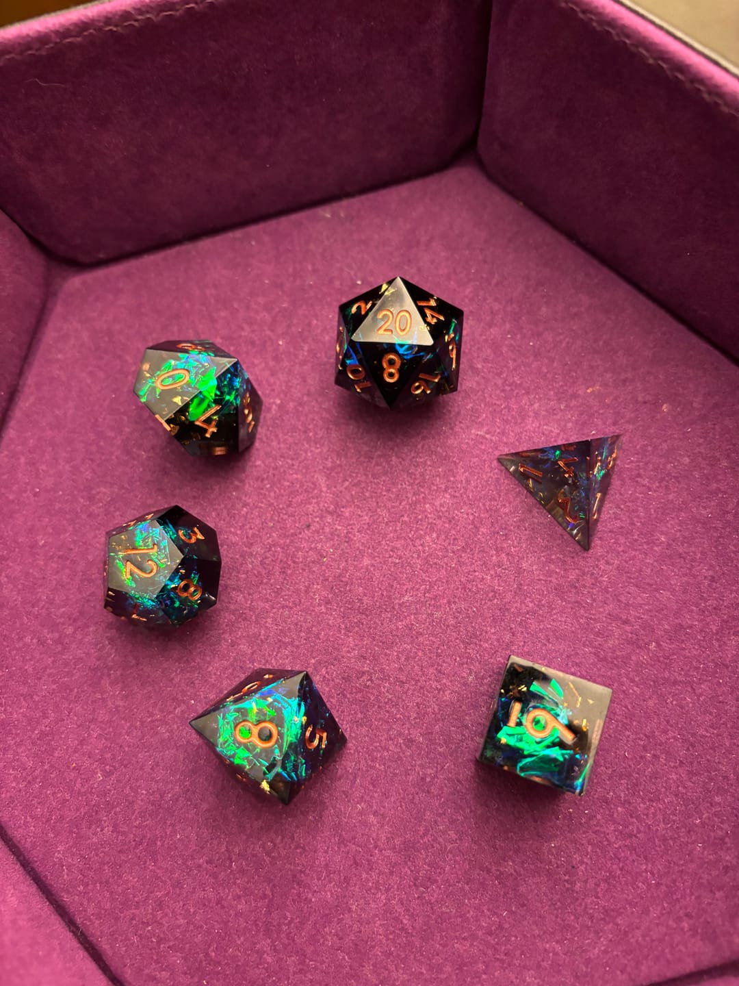 Customer photo review of VHS Dice: Starstorm