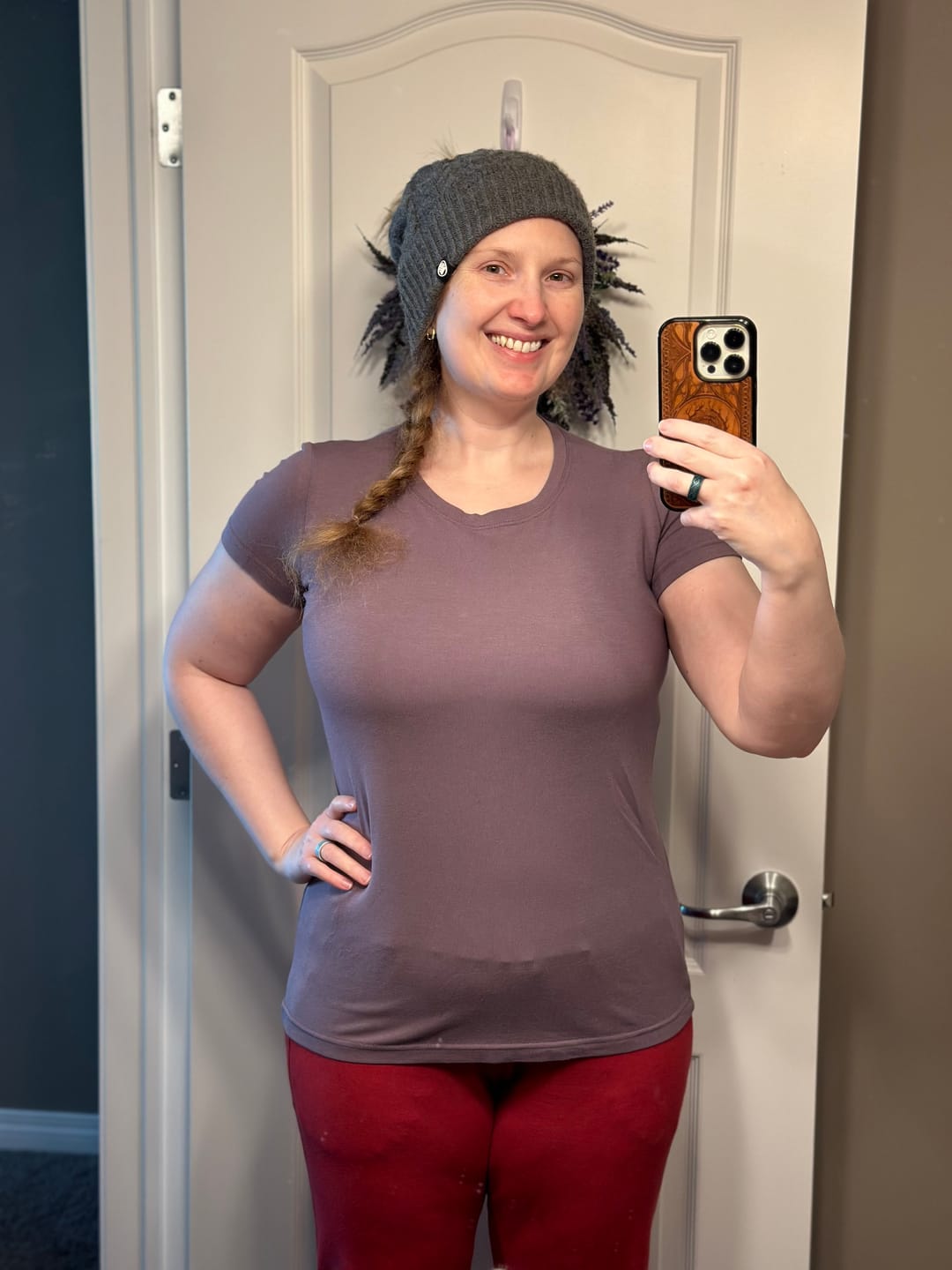 Customer photo review of *Freshly Baked* Crew Tee - Boxing Week