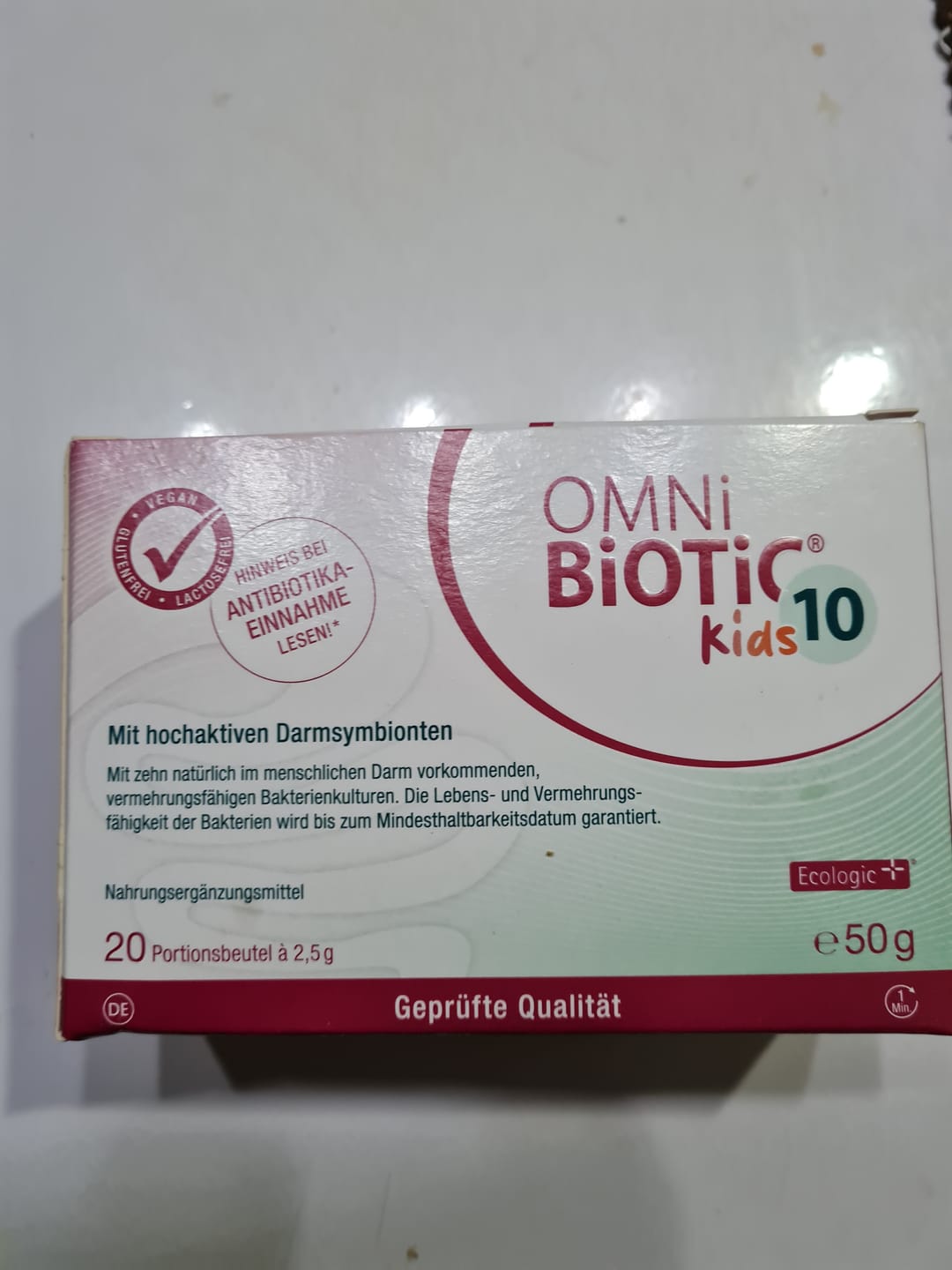 Customer photo review of OMNi-BiOTiC® 10 Kids