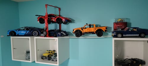 Customer photo review of 1:8 Electric Car Lift 536pcs