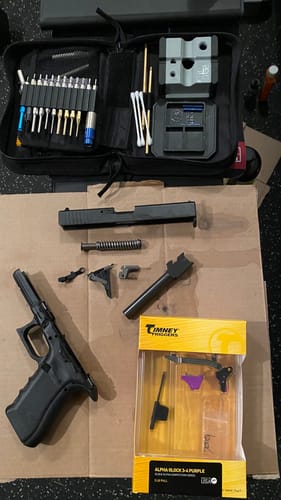 Customer photo review of Pistol Armorer's Toolkit