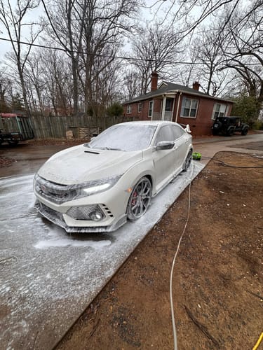 Customer photo review of Wide Mouth Foam Cannon