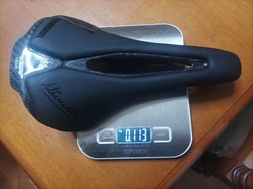 Customer photo review of CarbonX Ultimate - Super Ultralight Carbon Saddle - Black - 115g