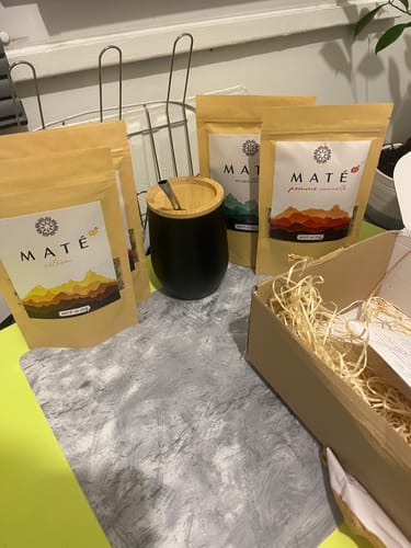 Customer photo review of Coffret Maté 🌈 Éveil des sens