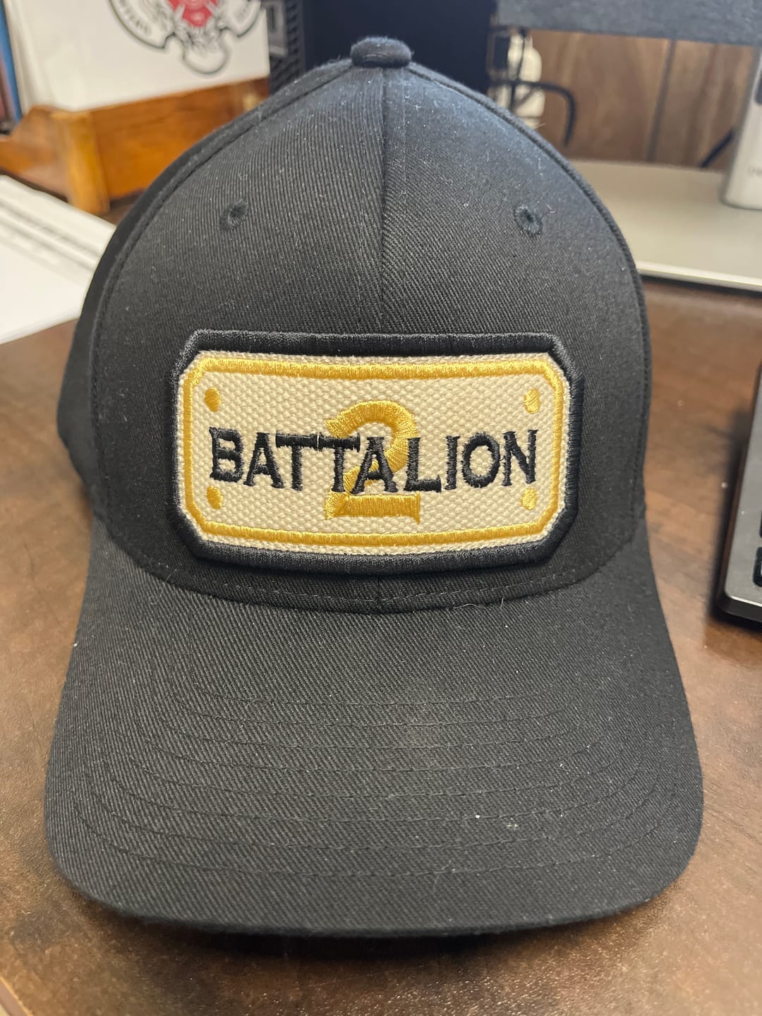Customer photo review of LAYOVER DESIGN with custom back of hat