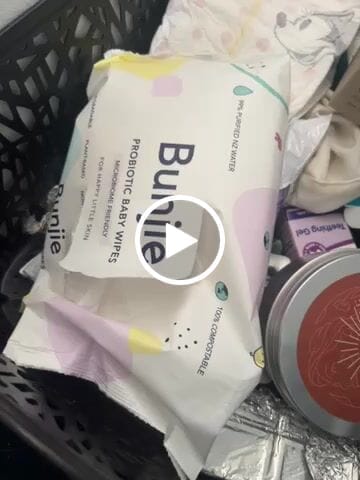 Customer video review of 12 Pack of Probiotic Baby Wipes