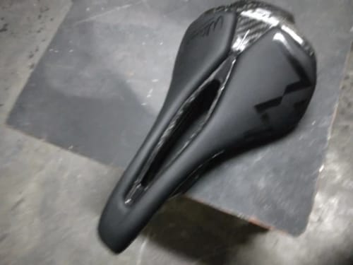Customer photo review of CarbonX Ultimate - Super Ultralight Carbon Saddle - Black - 115g