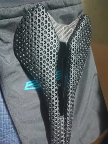 Customer photo review of CarbonX Bicycle Saddle - ExtremLight 170g - 3D Printed Seat Cushion - Breathable