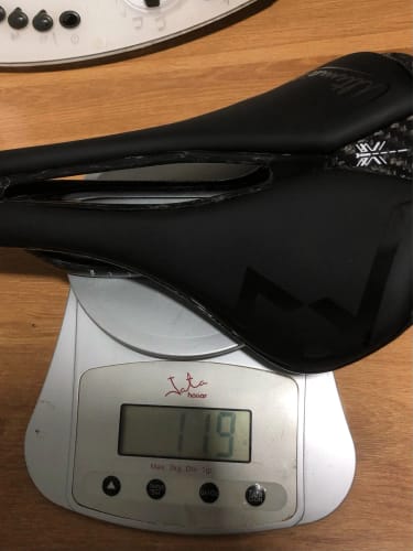 Customer photo review of CarbonX Ultimate - Super Ultralight Carbon Saddle - Black - 115g