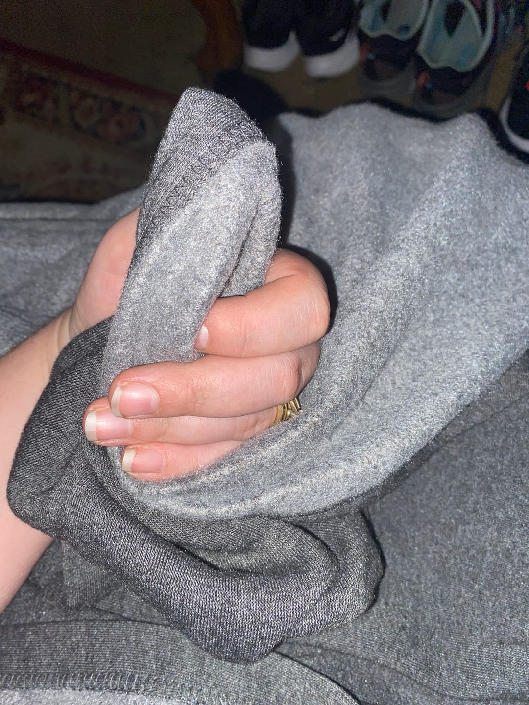 Customer photo review of XL Cozy Blanket