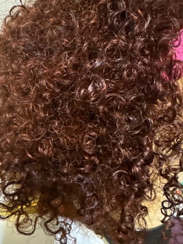 Customer photo review of Sample Wash and Go System with Light Hold for Curly Hair