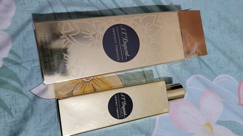 Customer photo review of St Dupont Perfect Tobacco Eau De Parfum - 100 ml