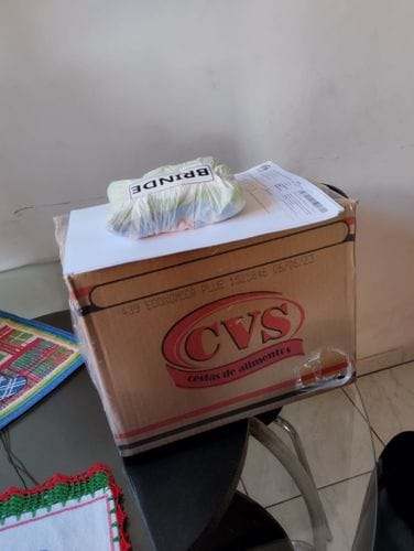 Customer photo review of Cesta Kit Limpeza Plus