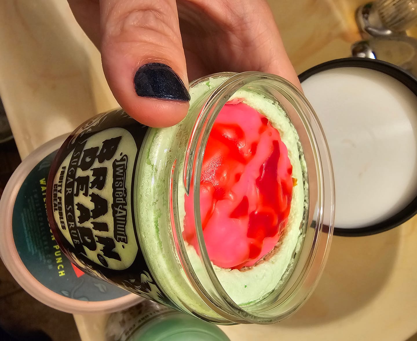 Customer photo review of Brain Dead  Sugar Scrub (Fruity Pebbles Cereal)
