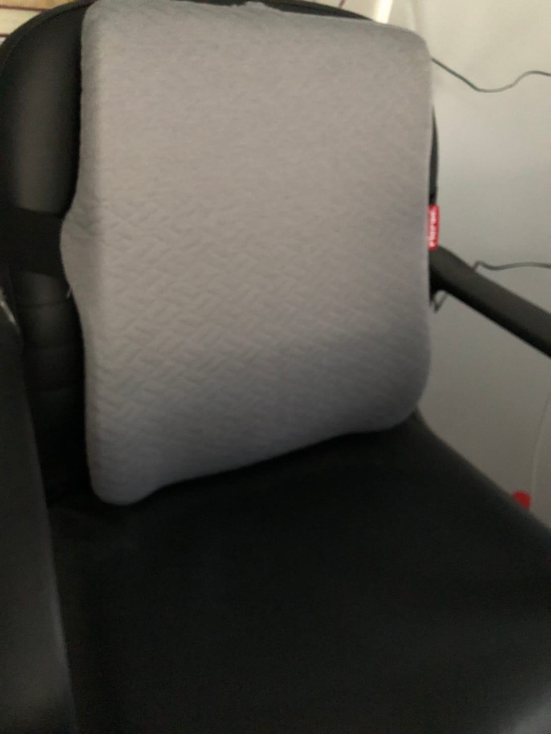 Customer photo review of Ruf- Full back Support Pillow