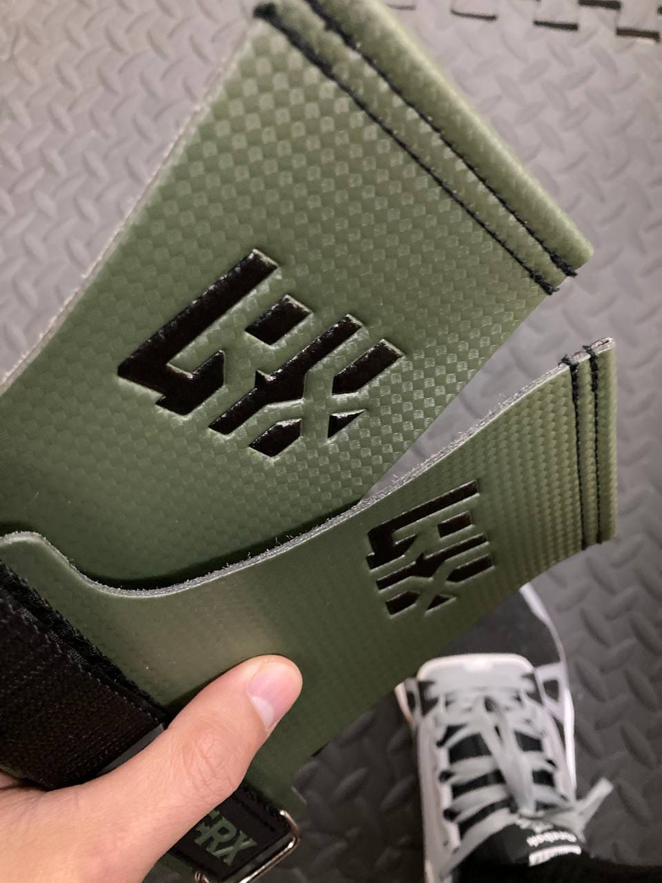 Customer photo review of LYFT-RX Carbon Grips - OD Green // YEAR-END SALE PRICE // ALL SALES FINAL, NO RETURNS OR EXCHANGES