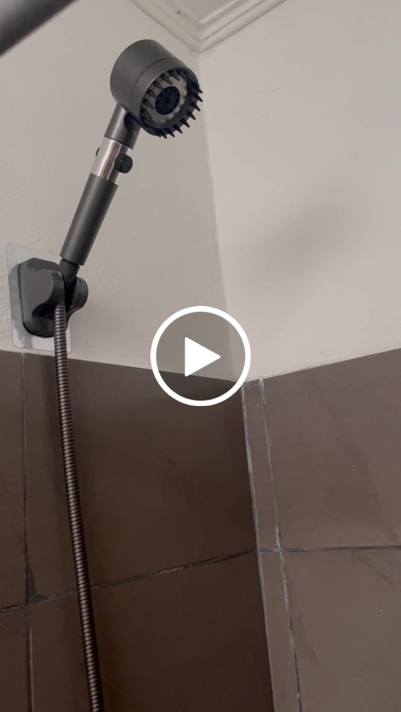 Customer video review of Ducha Masajeadora con 3 Modos y Filtro