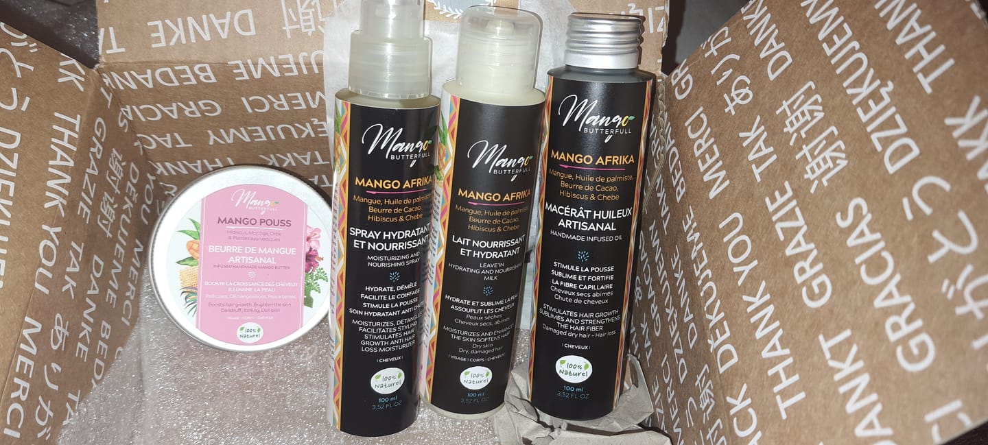 Customer photo review of Lait hydratant et nourrissant -  Mango AFRIKA