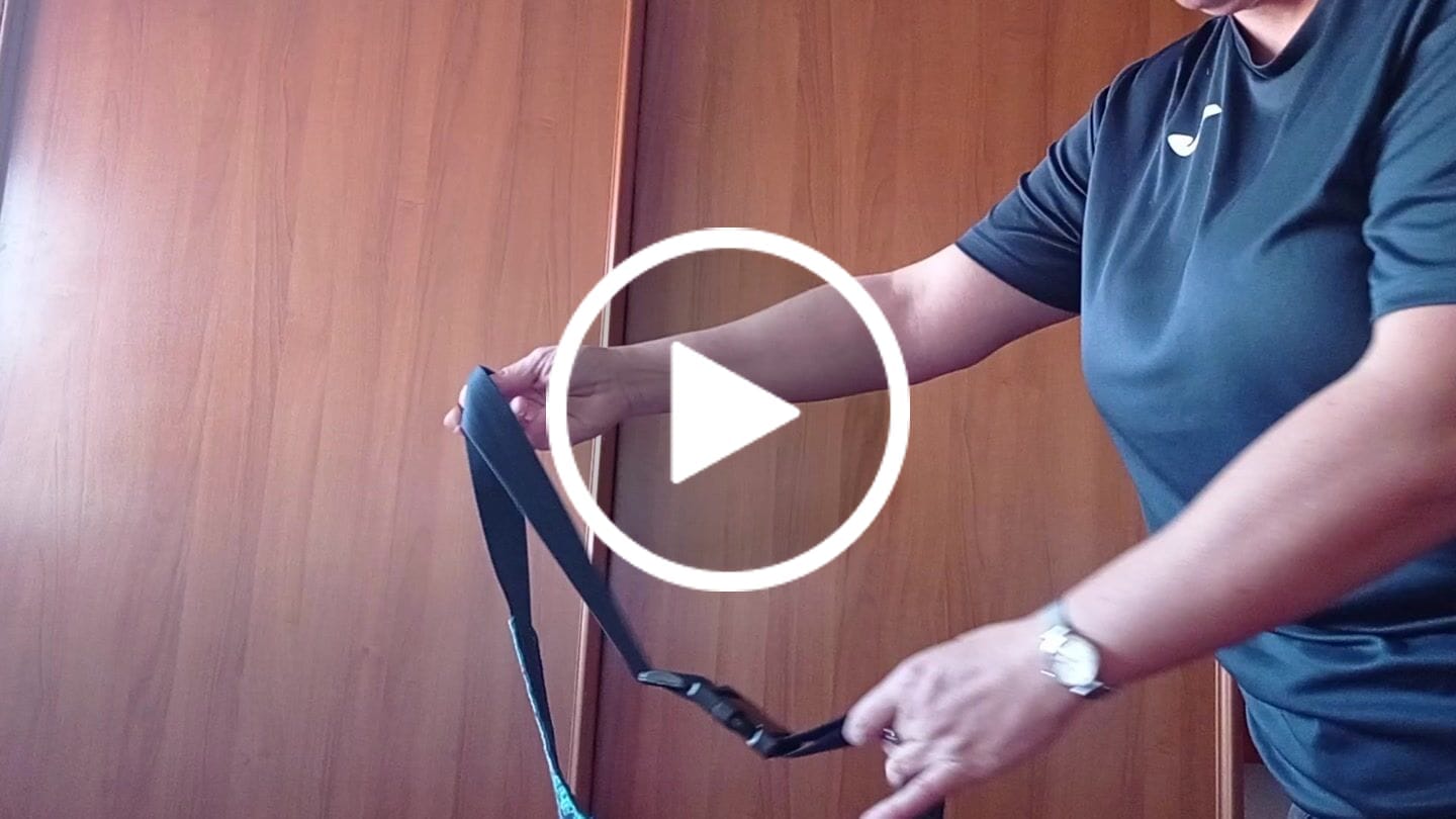 Customer video review of Ajustar cinta regulable de la cintura
