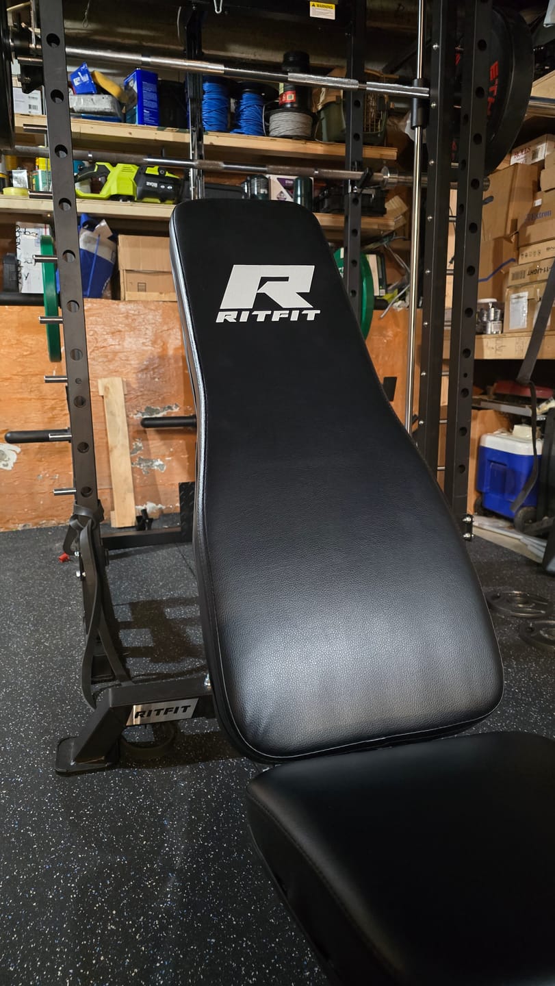 Customer photo review of RitFit 1300LB Adjustable Weight Bench BWB01