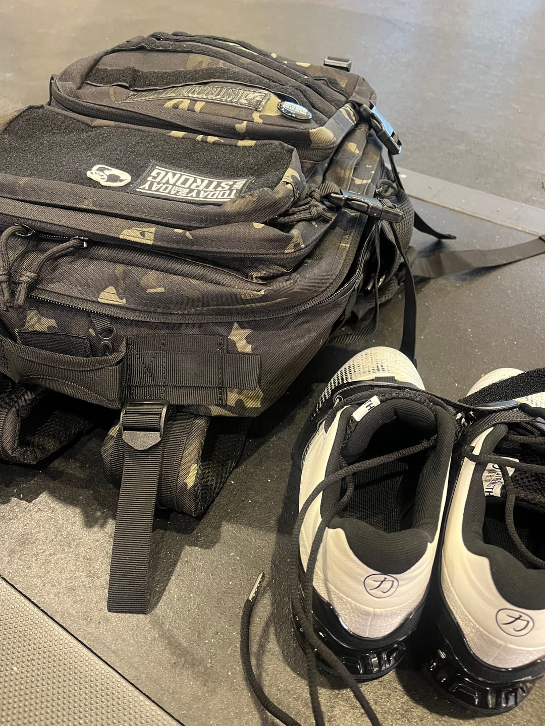 Customer photo review of Training Backpack - Dark Camo