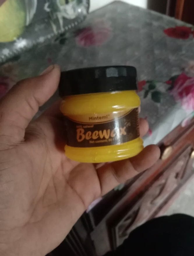 Customer photo review of Beewax Furniture Polish - (FREE Delivery)