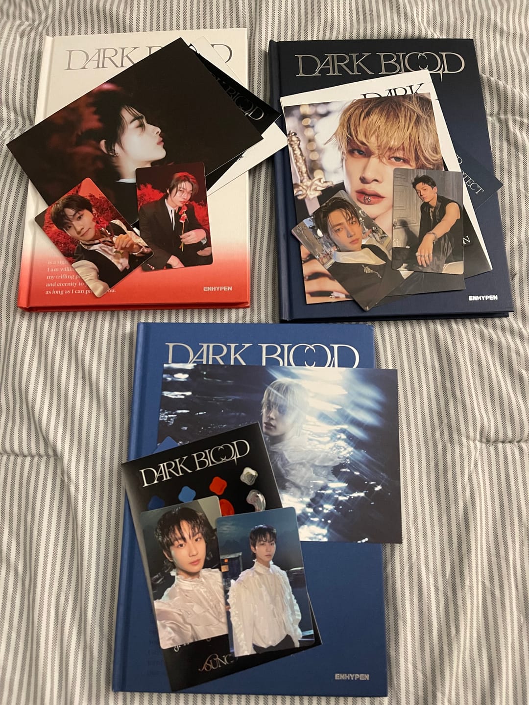 Customer photo review of ENHYPEN - DARK BLOOD ALBUM