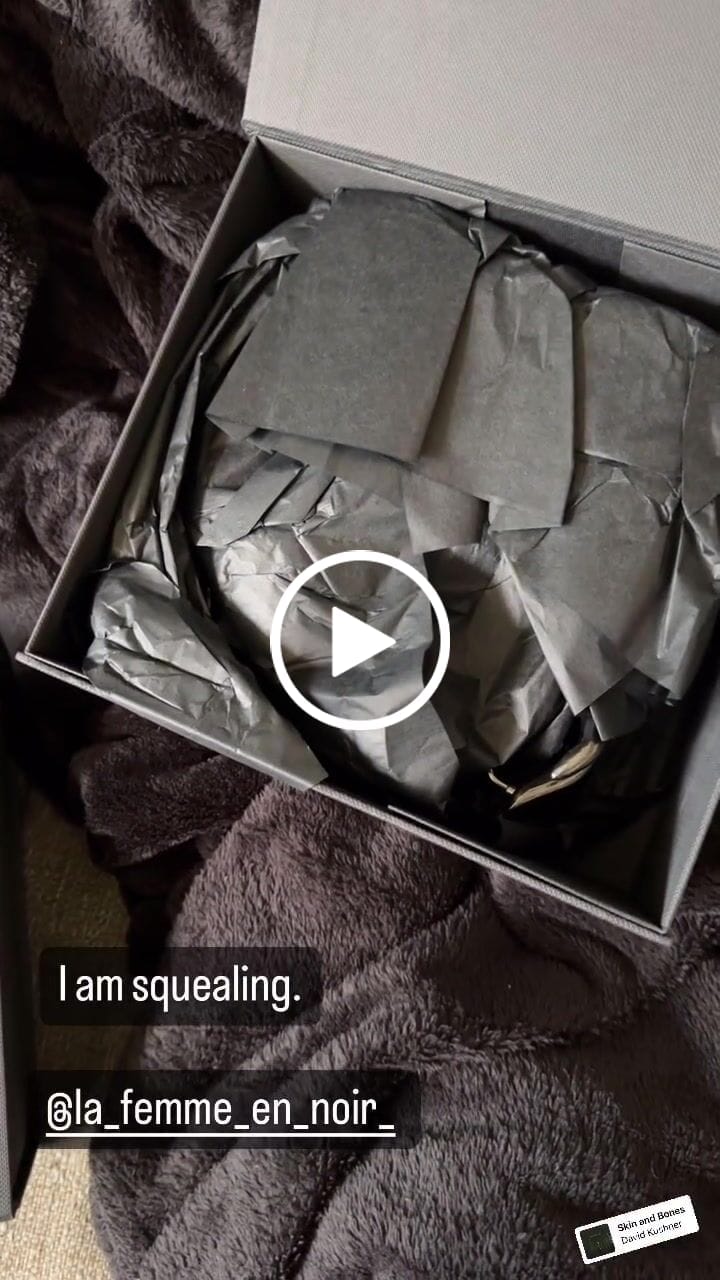 Customer video review of Victorian Hands Belt in Gunmetal