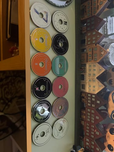 Customer photo review of (PREORDER RESTOCK) BTS CD Enamel Magnets Part Two