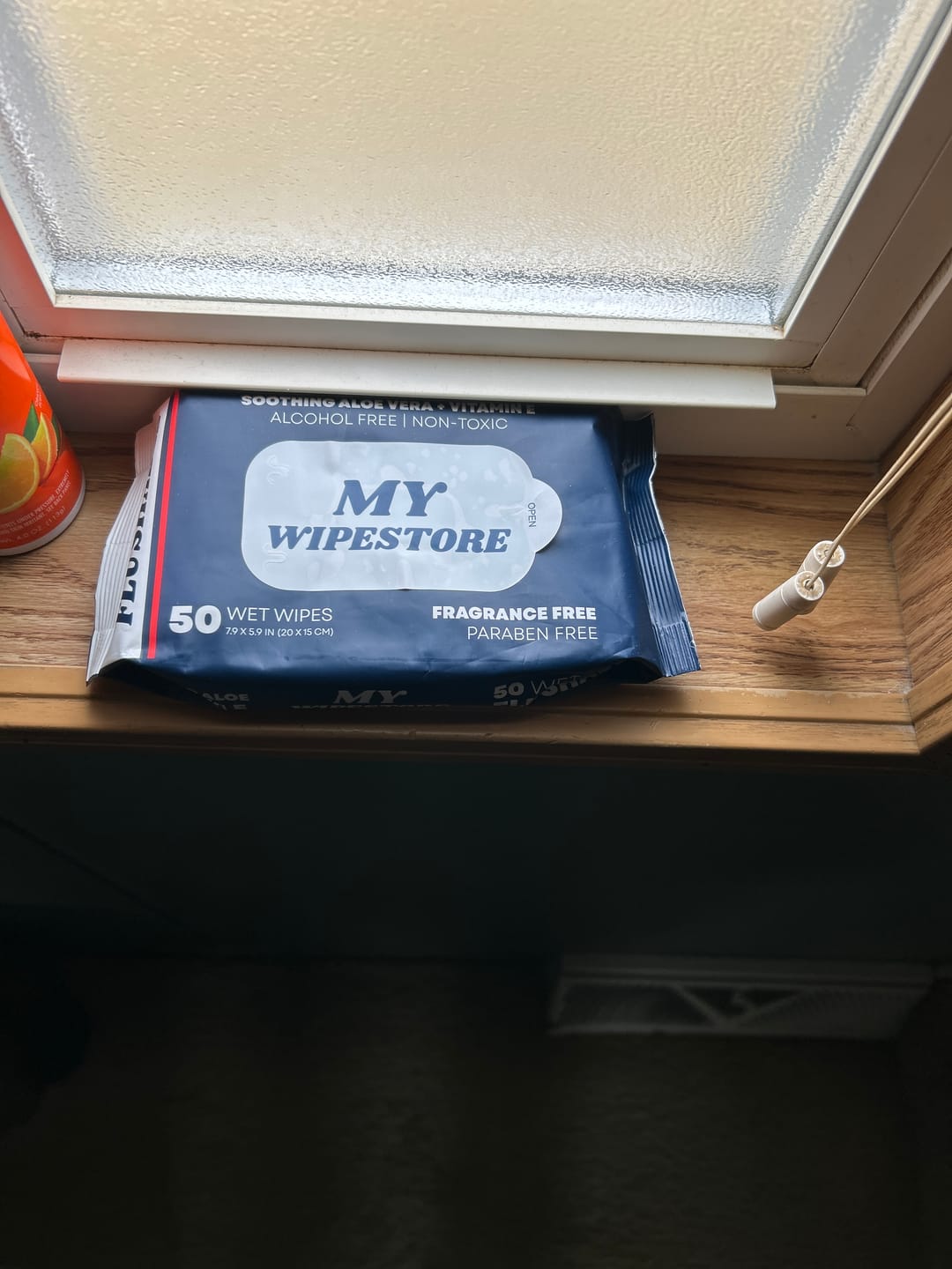 Customer photo review of My Wipes Premium Flushable Wipes