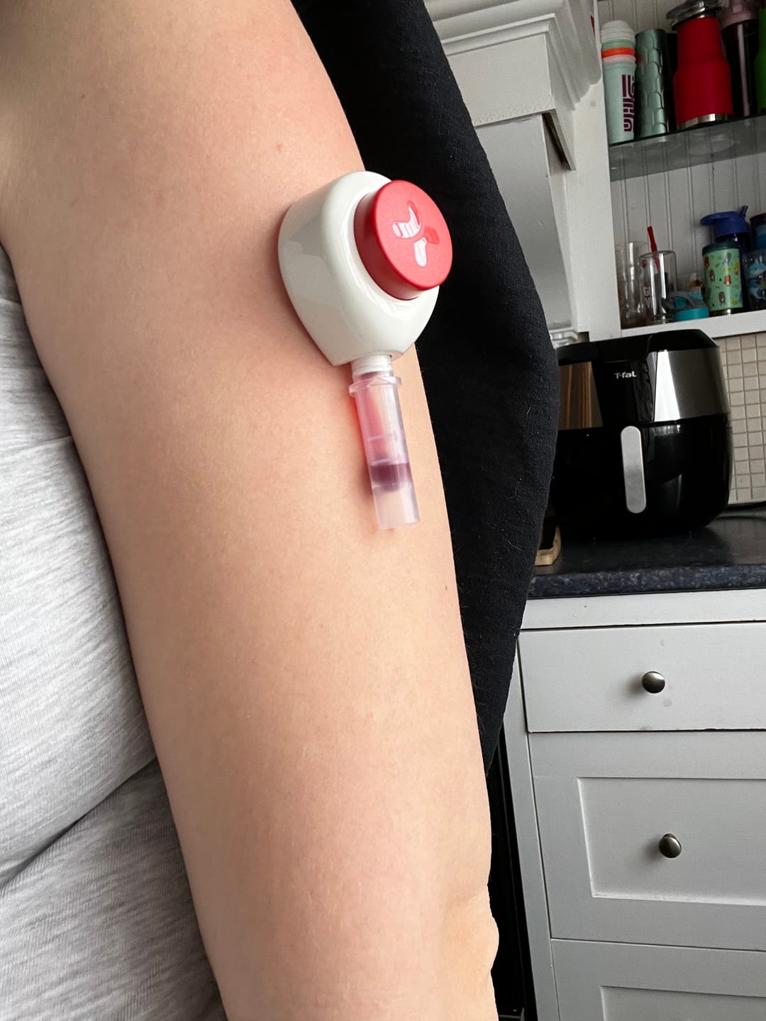 Customer photo review of EarlyReveal Tap DNA Gender Test Over 99% Accurate | Painless & Needle Free | Next Day Results