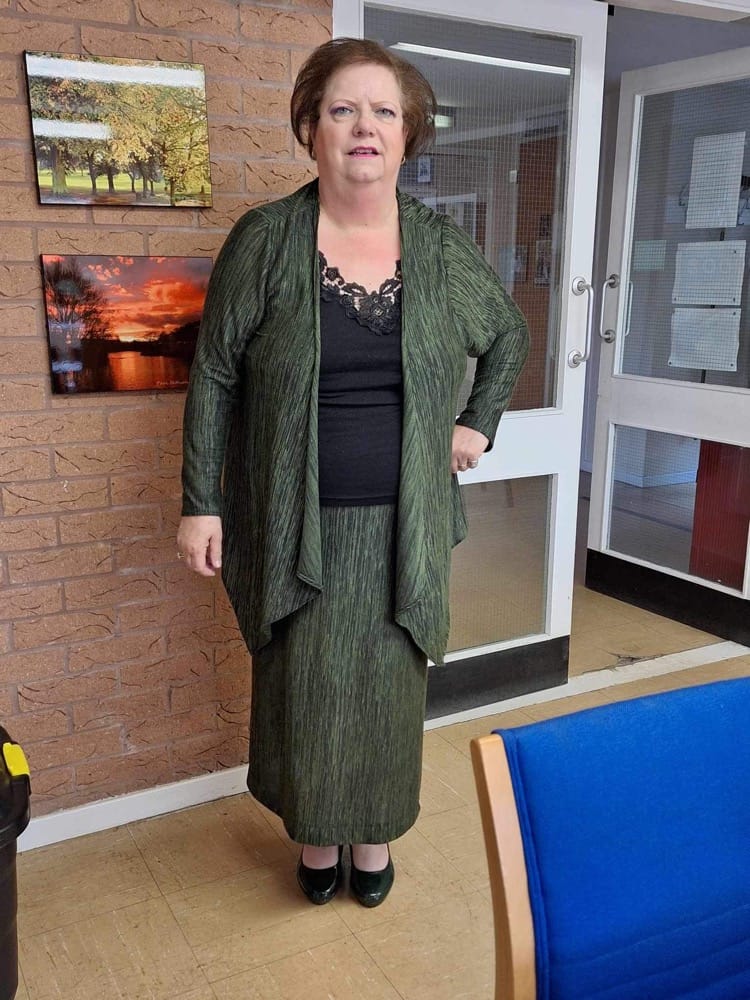 Customer photo review of Melange Jersey Fabric