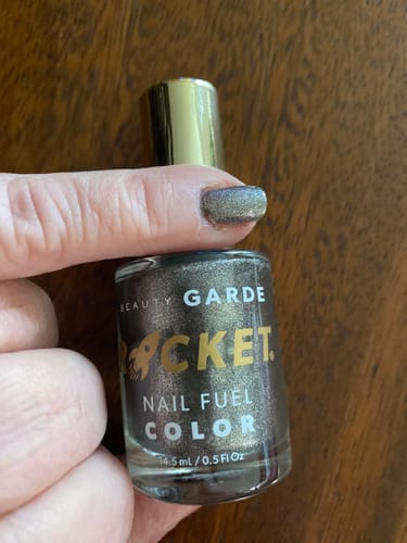 Customer photo review of Rocket Nail Color - Gun Metal