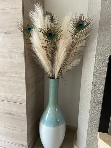 Fotorecensie van een klant over Pampas 110cm (3 stengels)- Beige
