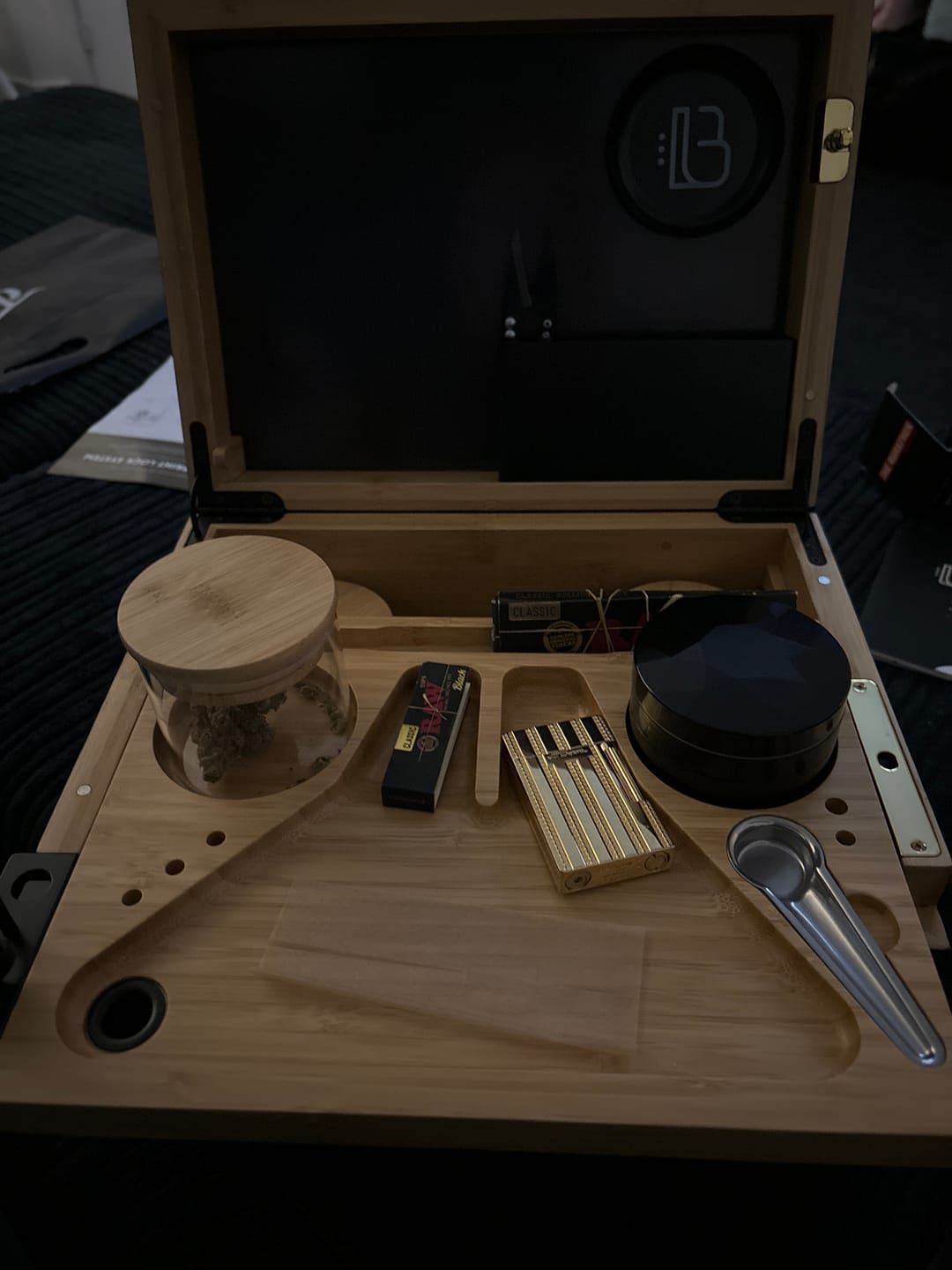 Customer photo review of DISCOVERY 2.0 Storage Stash Box with Fingerprint Lock