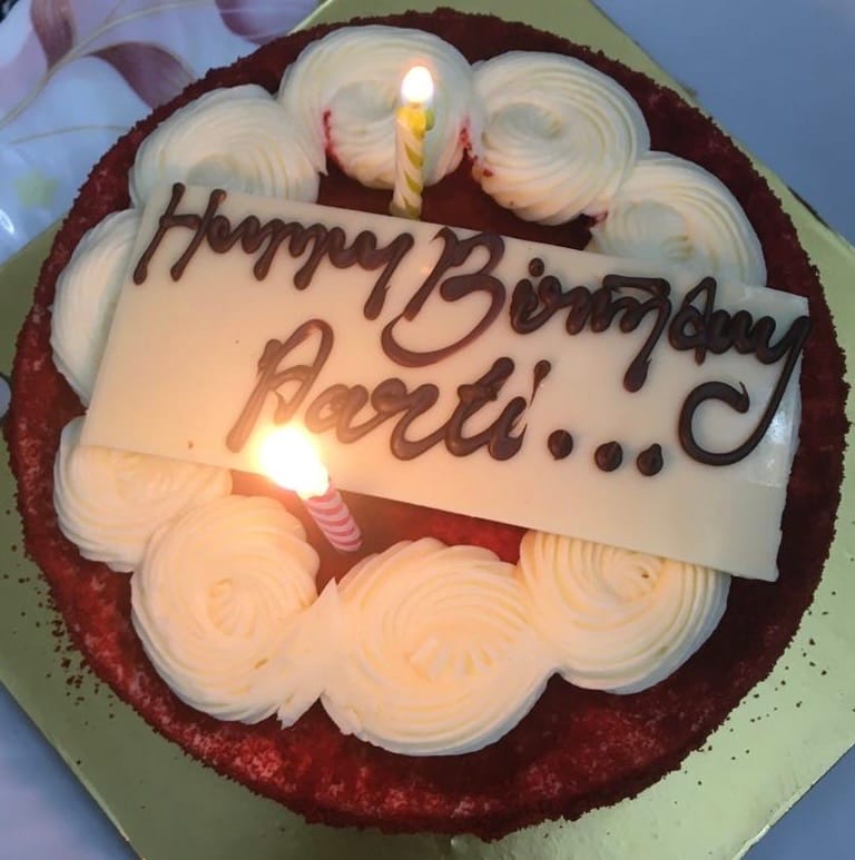 Customer photo review of Red Velvet