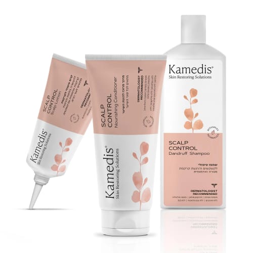 Customer photo review of שמפו טיפולי נגד קשקשים | SCALP CONTROL