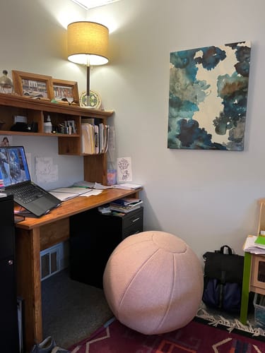 Customer photo review of The Air Chair