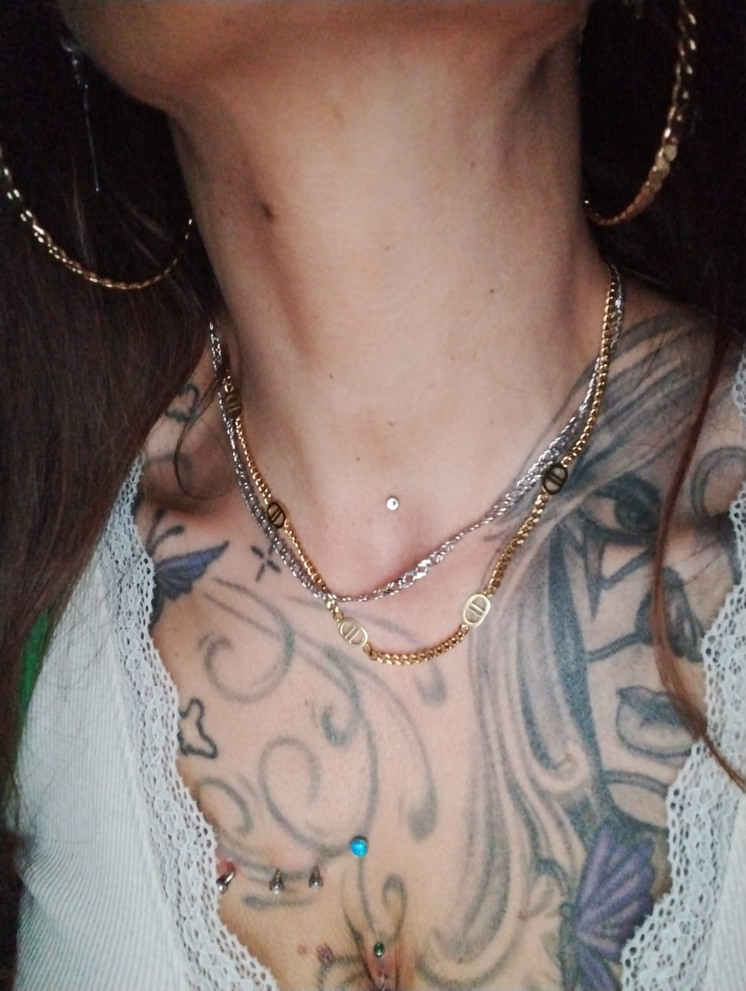 Customer photo review of Five Prestige Halskette | 18K vergoldet