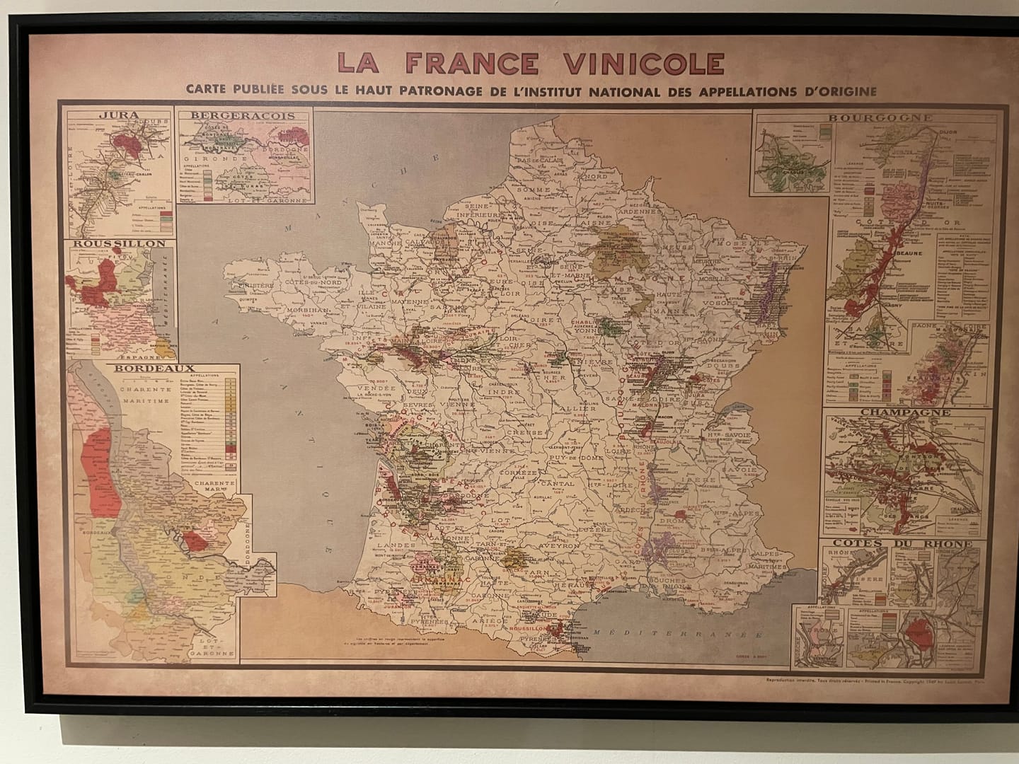 Customer photo review of Map customisation (Aged)