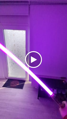 Customer video review of MW Amethyst hero saber
