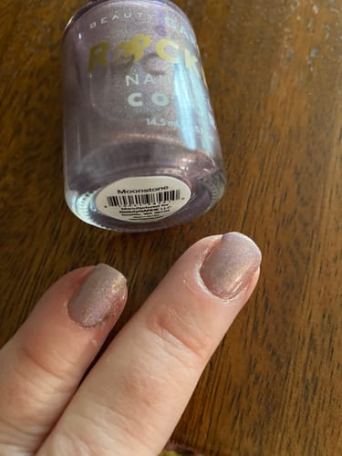 Customer photo review of Longwear Nail Polish - Moonstone