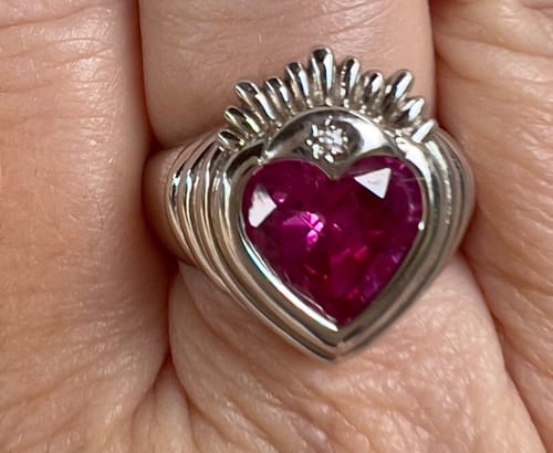 Customer photo review of Queen Of Hearts Silver