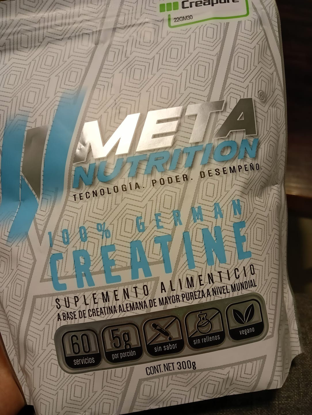 Customer photo review of 100% German Creatine - Made of Creapure®