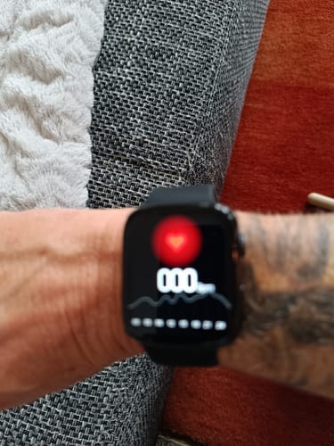 Customer photo review of Smartwatch Justin mit umfassenden Gesundheitsfeatures / IP67 Wasserdichtigkeit / 35 Tage Akkulaufzeit / 100 Sportmodi