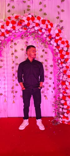 Customer photo review of GALAXY Beige Brown Men's High Top sneaker