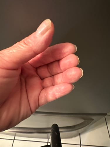 Customer photo review of Rocket Nail Fuel Nail Repair - Clear