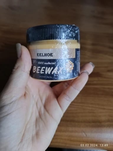 Customer photo review of Beewax Furniture Polish - (FREE Delivery)