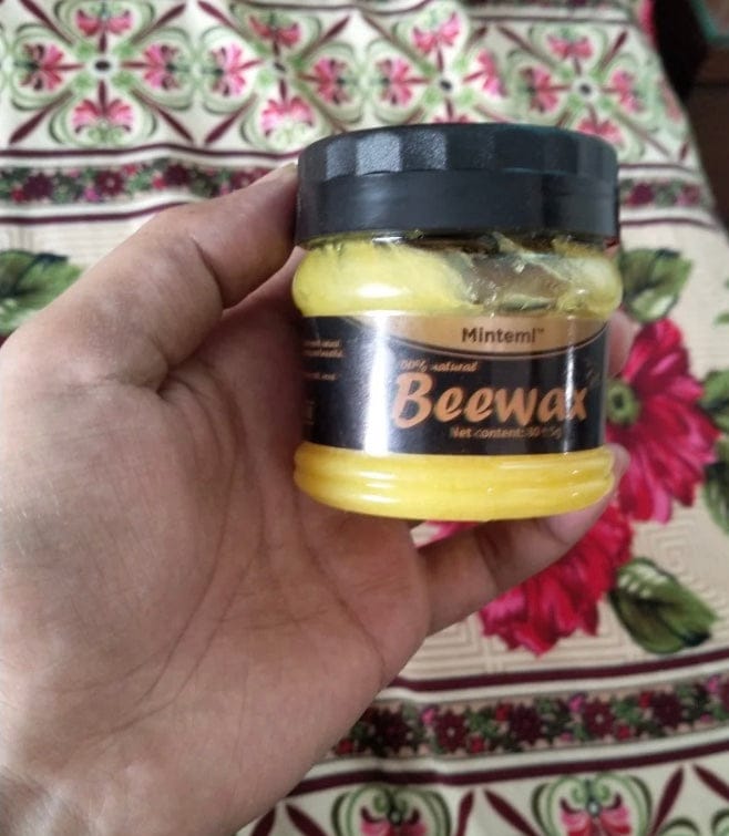 Customer photo review of Beewax Furniture Polish - (FREE Delivery)